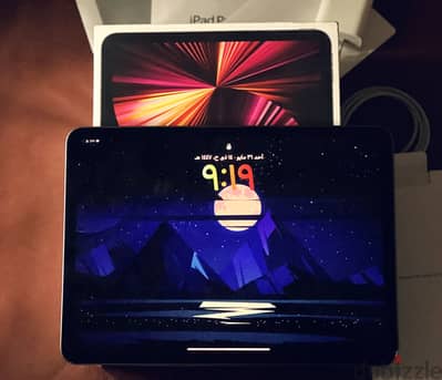 ‏iPad Pro M1 2021 11” 256GB Wi-Fi