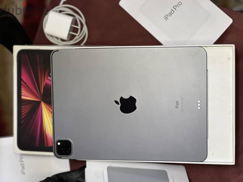 ‏iPad Pro M1 2021 11” 256GB Wi-Fi 3