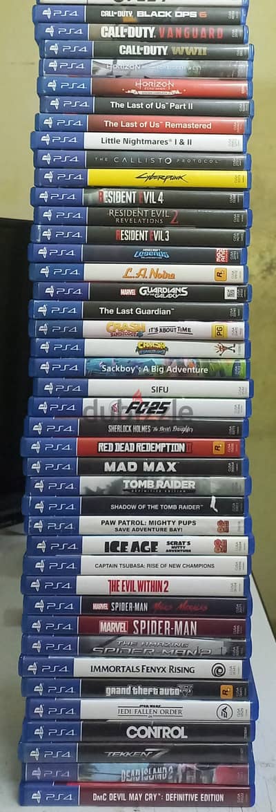 الاعاب اسطوانات PlayStation 4