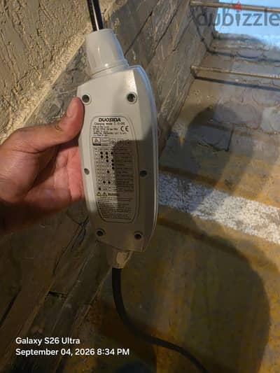 duosida 16A charger type 2 to a wall plug
