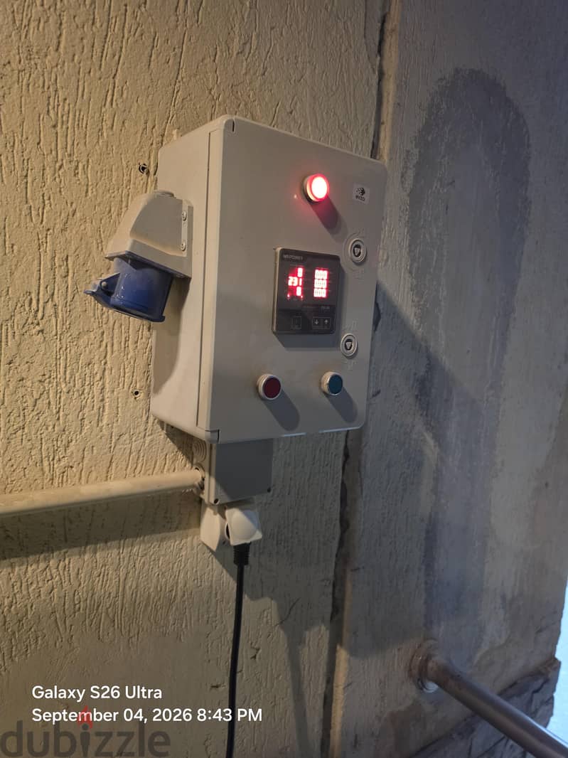 duosida 16A charger type 2 to a wall plug 3