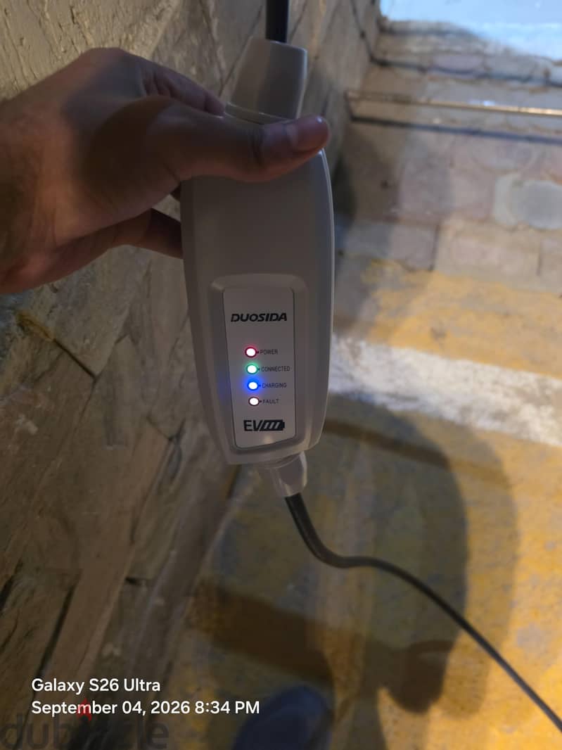 duosida 16A charger type 2 to a wall plug 4