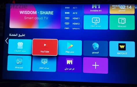 شاشه جاك سمارت أندرويد ٤٠ بوصه 4k كسر الزيرووو