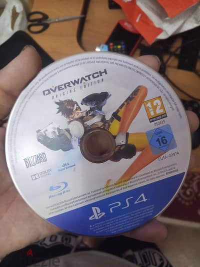 overwatch لعبه بلاي ستيشن 4
