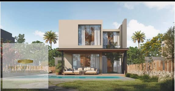 Chalet for sale in Marsa Bagoush Village; fully finished to ultra-super-lux standards, with installment plans available.