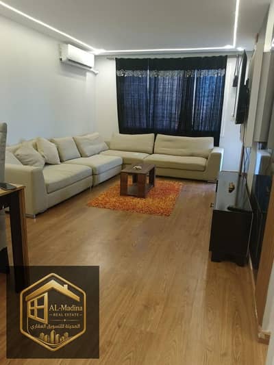 Furnished apartment, first occupancy in Al Rehab, high-end finishing, hotel-style furnishings