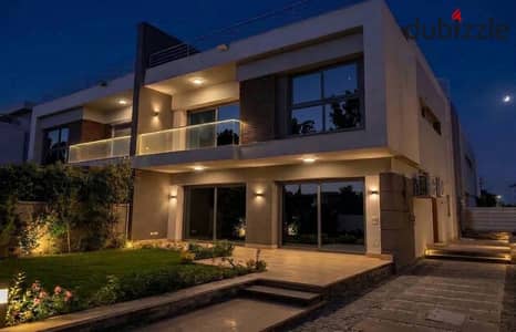 Luxury twin house 220m ready to move in Patio Al Zahraa next to Al Rabwa and minutes from Beverly Hills