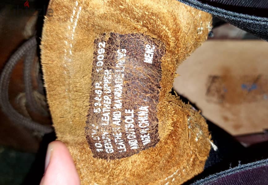 Lee Cooper and  timberland original boots 3