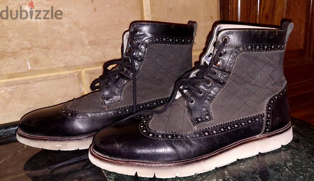 Lee Cooper and  timberland original boots 7