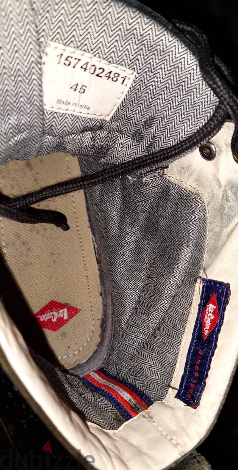 Lee Cooper and  timberland original boots 14