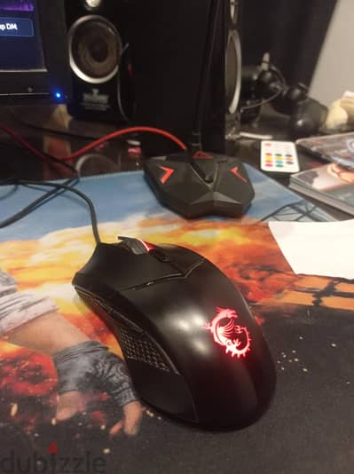 mouse MSI clutch gm08 ماوس جمينج