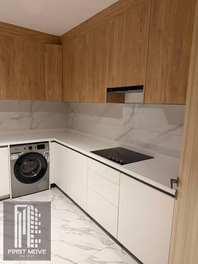 Take possession of a fully finished 3-bedroom apartment with a 35% discount at Al-Shorouk It boasts a prime location directly facing Madinaty on the