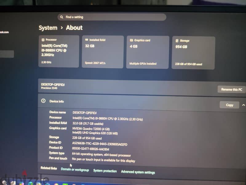 Dell Precision 5540 12