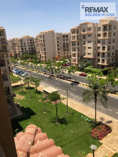  Madinaty B2 — 107 sqm apartment with garden view, hotel-style furniture, special finishing, fully furnished with appliances for 5,500,000 EGP. . . . . .