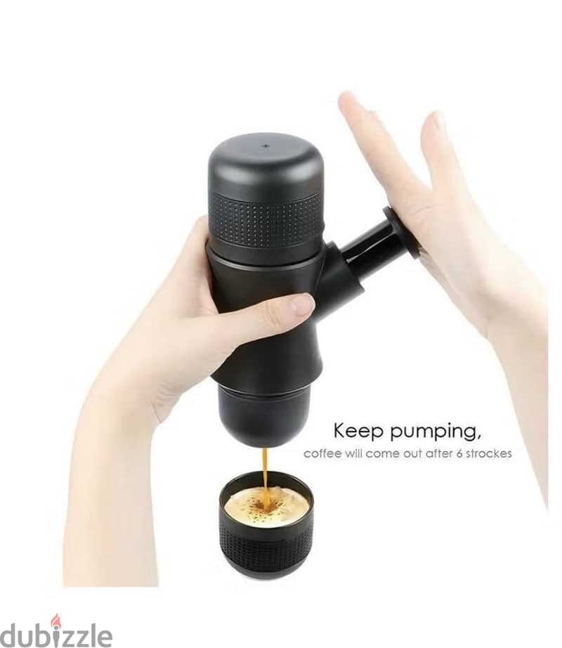 Manual Portable Mini Espresso Maker 8 Bars 1