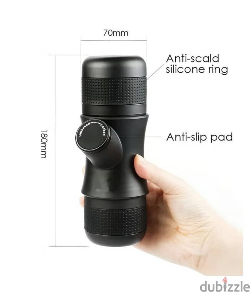 Manual Portable Mini Espresso Maker 8 Bars 6