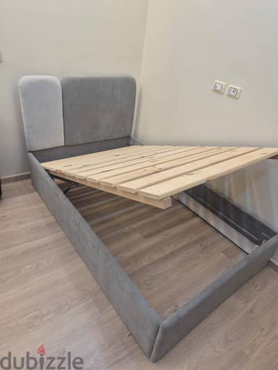 In house (new bed)