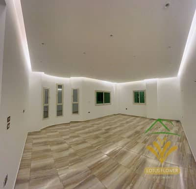 Apartment for rent suitable as an administrative headquarters with air conditioning _ Al-Narges Villas, a minute from Immunization Street and Capital School, next to transportation and all services