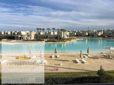 Villa with private pool with master rooms ready for viewing in Azha first row lagoon | 165 m²  Details:  Unit Type: townhouse  Size: 165m²  Direct lagoon view  Modern design with premium finishing  Prime location inside the resort   Location: Azha Contact