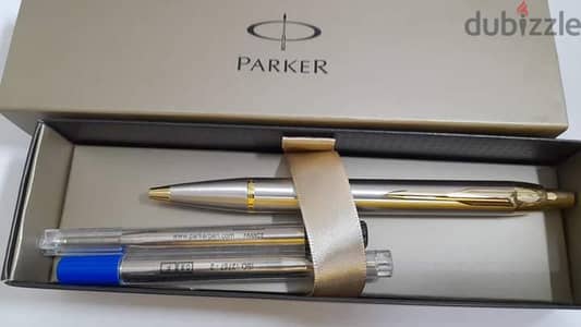 قلم باركر stainless steel مستعمل  ب500ج
