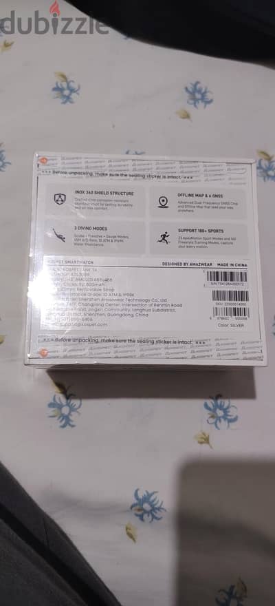 Kospet smart watch tank T4 sealed متبرشمة