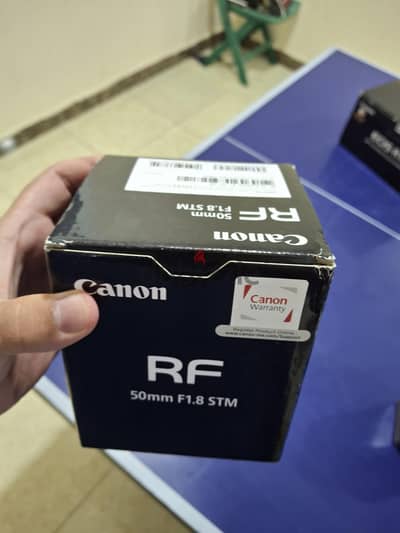 عدسه كانون canon lens rf 50mm 1.8