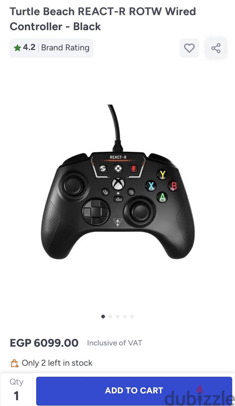 Turtle Beach REACT-R Wired Game Controller 2