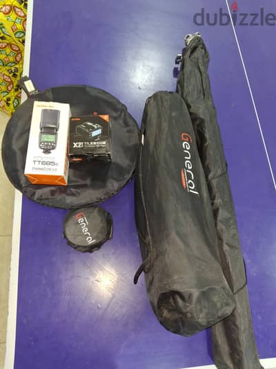 فلاش ووايرليس تريجير TT685c godox and x2t واكسسوارات تصوير