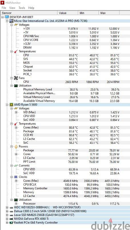 MSI A520M-A PRO 6