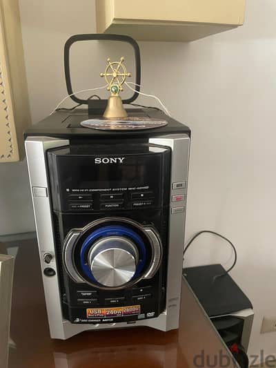 vintage Sony Mini Hi-Fi Component System MHC-GZR5D.