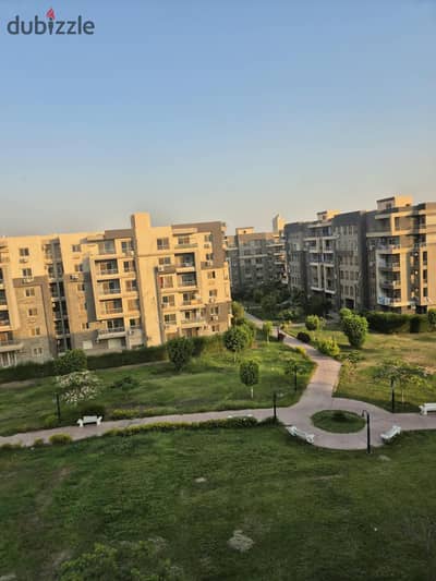 For rent apartment 140 meters landscape view in Dar Misr Compound, Sheikh Zayed, Neighborhood 16