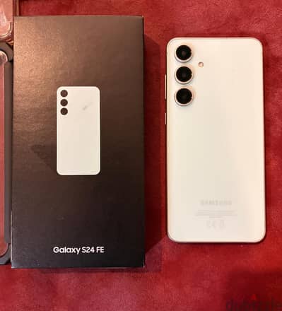Samsung S24 FE - 256GB زيرو