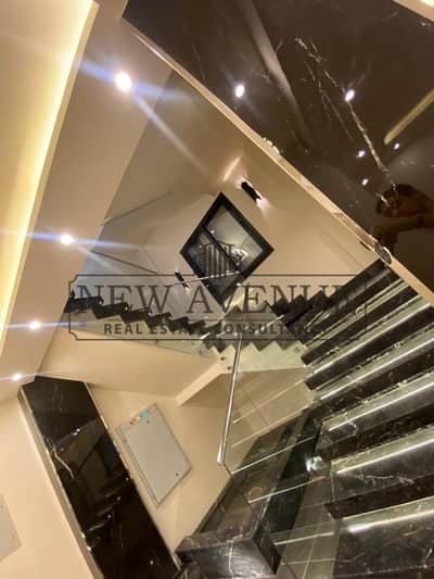 Unique standalone villa for sale in Azzar New Cairo, fully finished Ultra Super Lux with a stunning view and an exceptional location within the compou