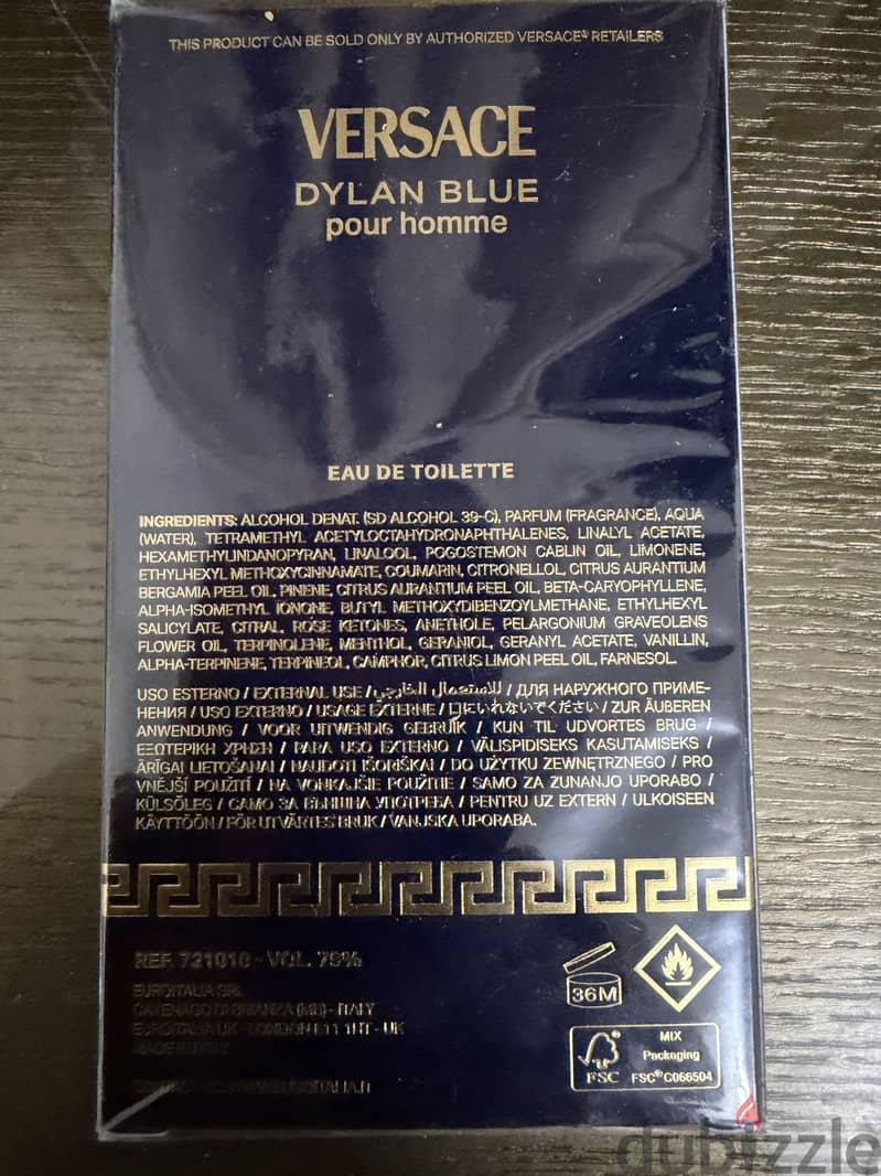Versace Dylan Blue Pour Homme (original) 2
