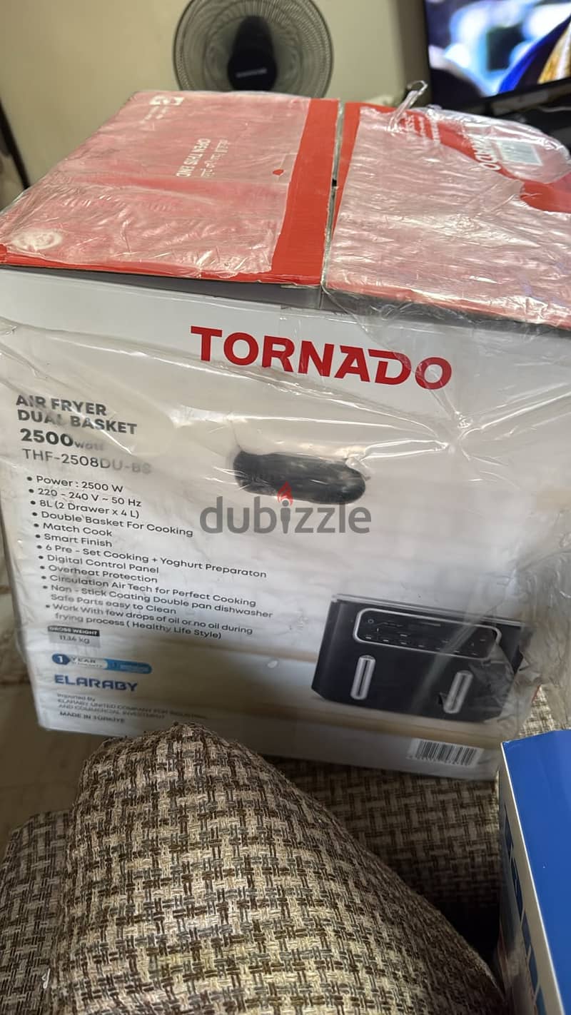 tornado airfryer 3