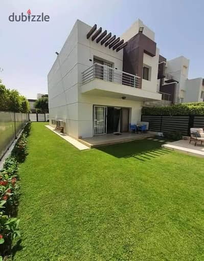 Stunning view of Central Park, 5-bedroom villa for sale at half price Sarai opposite Spin Towers Madinaty near Al Burouj Al Patio Sodic