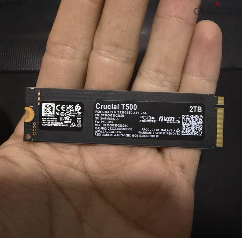 Crucial T500 2TB SSD 1