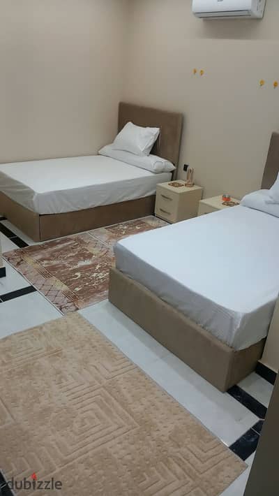 For Rent: A distinctive double studio in the second neighborhood!  ​ Location: Second neighborhood - Block 7 (behind Nawel University, and just 2 minutes away from Abu Bakr Mosque ⏱)  Services: Its location is excellent and very close to all essential and daily services.  ​ Price: 8,500 Egyptian pounds (including all services) 