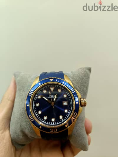 Guess Men's Watch W1109G3 Blue  (Used_ Like New)