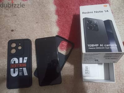 Redmi Note 14 Pro 256GB / 8GB كسر زيرو بالكرتونة - اسود - شبرا واكتوبر