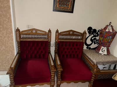 صالون ارابيسك بحاله ممتازه للبيع