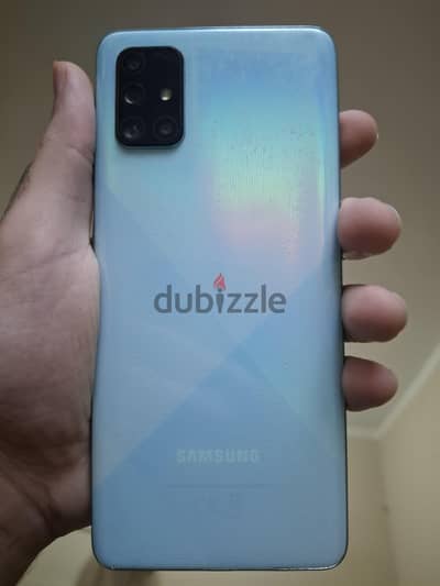Samsung A71 سامسونج a71 مستعمل حاله ممتازة