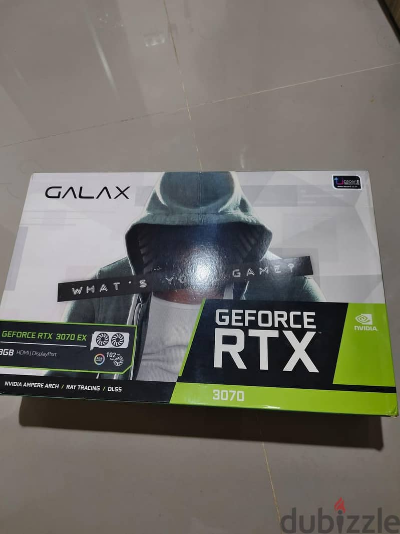 RTX 3070 GALAX EX 1 CLICK OC 2