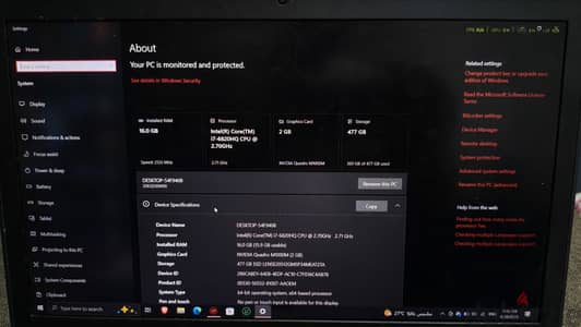 لسرعة البيع وحش العمل الشاق Lenovo ThinkPad P50 – بحالة الزيرو تماماً