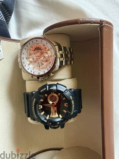 Original Casio watch G shock and Edifice
