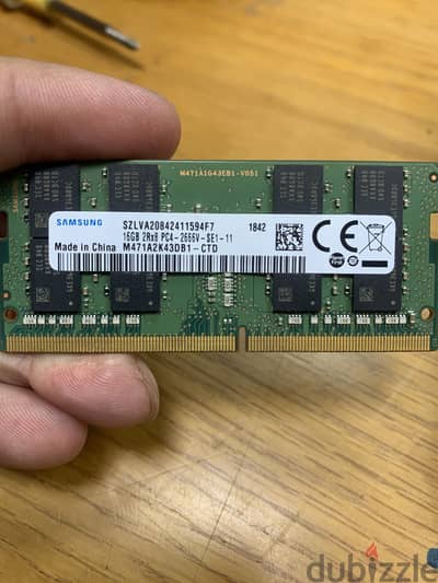 Samsung RAM 16 Giga DDR 4