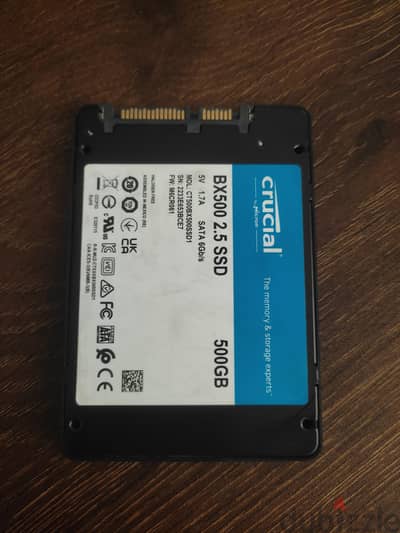 hard SSD 500 GB Crucial healthy 100 ℅