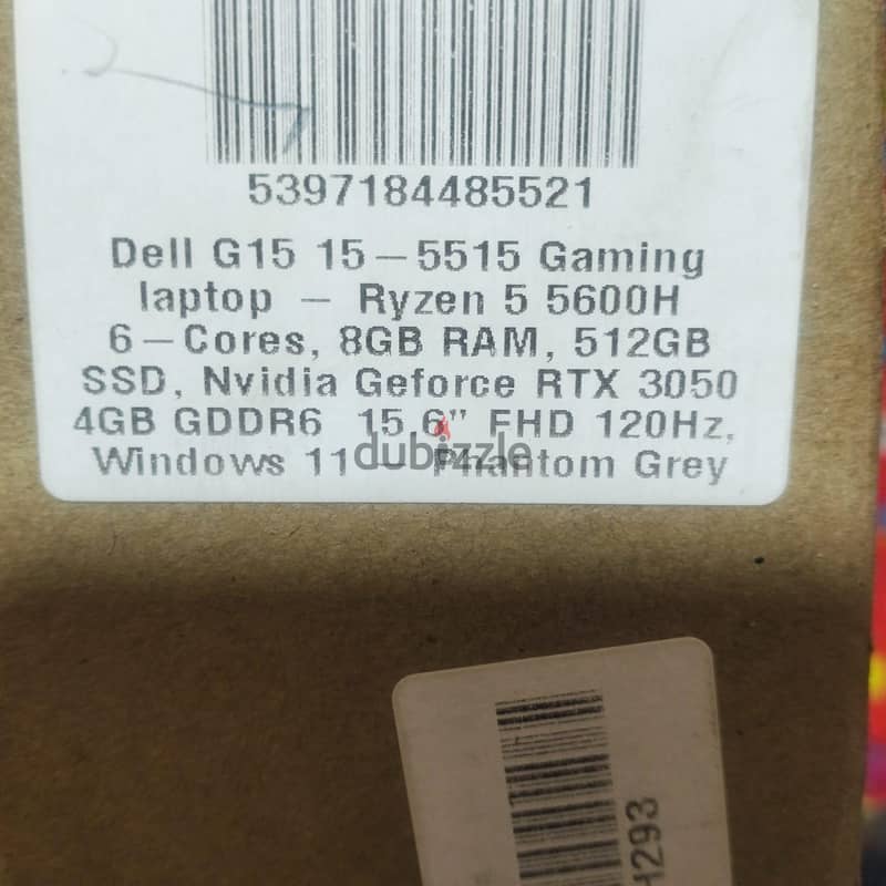 del gamingl 5515 g15 4