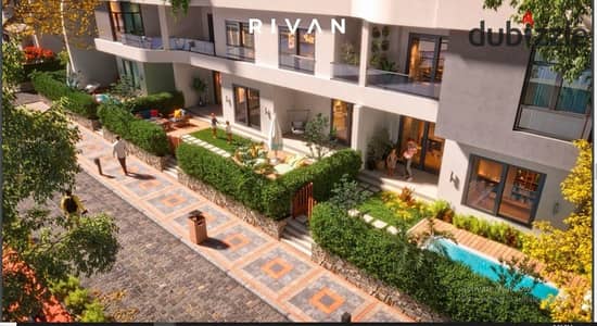 للبيع شقه 126 م غرفتين بخصم كاش 40% داخل Rivan Square بالعاصمة
