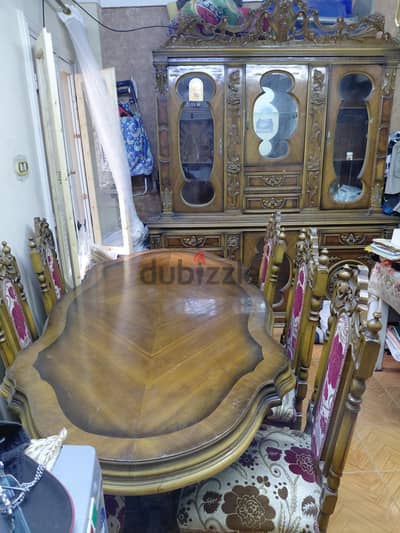حجرة سفره ٦ كراسي مستعمله بحاله جيده